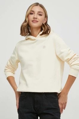 Zdjęcie produktu Calvin Klein Jeans bluza damska kolor żółty z kapturem