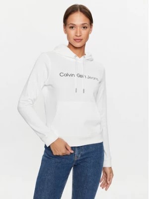 Zdjęcie produktu Calvin Klein Jeans Bluza J20J220254 Biały Regular Fit