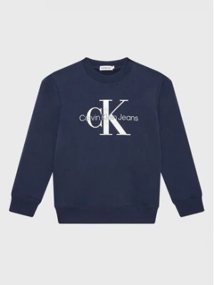 Zdjęcie produktu Calvin Klein Jeans Bluza Monogram Logo IU0IU00265 Granatowy Regular Fit