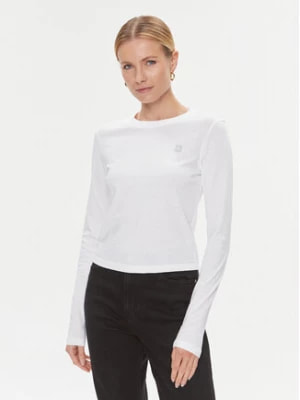 Zdjęcie produktu Calvin Klein Jeans Bluzka Embro Badge J20J222884 Biały Regular Fit