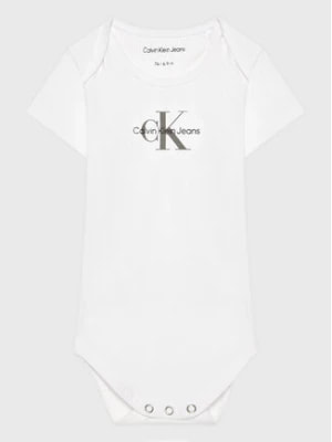 Zdjęcie produktu Calvin Klein Jeans Body dziecięce IN0IN00014 Biały Regular Fit