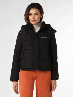 Zdjęcie produktu Calvin Klein Jeans Damska kurtka pikowana Kobiety Sztuczne włókno czarny jednolity,