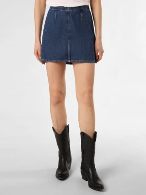 Zdjęcie produktu Calvin Klein Jeans Dżinsowa spódnica damska Kobiety Bawełna niebieski jednolity,
