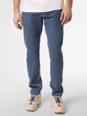 Zdjęcie produktu Calvin Klein Jeans Dżinsy - Authentic Straight Mężczyźni Bawełna niebieski jednolity,