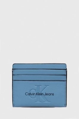 Zdjęcie produktu Calvin Klein Jeans etui na karty kolor niebieski