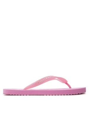 Zdjęcie produktu Calvin Klein Jeans Japonki Beach Sandal Monologo Tpu YW0YW01246 Różowy