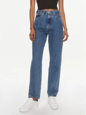 Zdjęcie produktu Calvin Klein Jeans Jeansy Authentic J20J222443 Granatowy Straight Fit