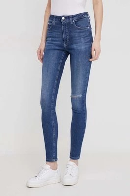 Zdjęcie produktu Calvin Klein Jeans jeansy damskie kolor niebieski
