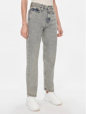 Zdjęcie produktu Calvin Klein Jeans Jeansy High Rise Straight J20J222455 Granatowy Straight Fit