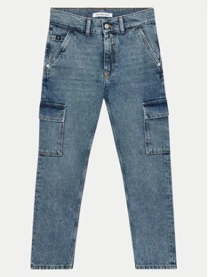 Zdjęcie produktu Calvin Klein Jeans Jeansy Iconic IB0IB01996 Niebieski Regular Fit