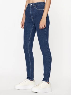Zdjęcie produktu Calvin Klein Jeans Jeansy J20J222214 Granatowy Skinny Fit