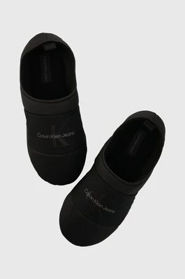 Zdjęcie produktu Calvin Klein Jeans kapcie HOME SLIPPER MONO kolor czarny YM0YM00840