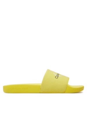 Zdjęcie produktu Calvin Klein Jeans Klapki Slide Monogram Co YW0YW00103 Żółty