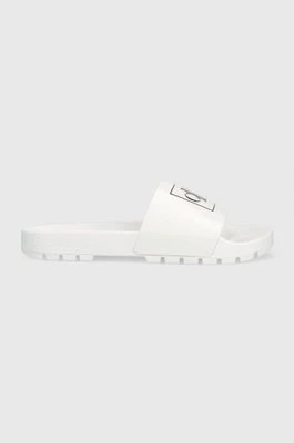 Zdjęcie produktu Calvin Klein Jeans klapki YM0YM00591 TRUCK SLIDE MONOGRAM RUBBER M męskie kolor biały