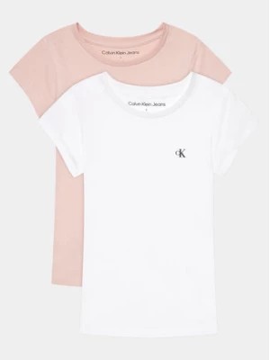 Zdjęcie produktu Calvin Klein Jeans Komplet 2 t-shirtów Monogram IG0IG01258 Biały Slim Fit
