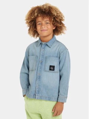 Zdjęcie produktu Calvin Klein Jeans Koszula jeansowa IB0IB02008 Niebieski Regular Fit