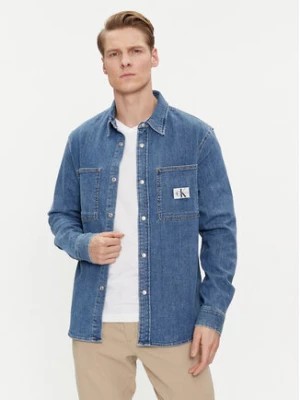 Zdjęcie produktu Calvin Klein Jeans Koszula jeansowa Linear J30J324885 Niebieski Slim Fit