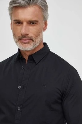 Zdjęcie produktu Calvin Klein Jeans koszula męska kolor czarny slim z kołnierzykiem klasycznym