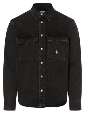 Zdjęcie produktu Calvin Klein Jeans Koszula męska Mężczyźni Regular Fit Jeansy czarny jednolity,