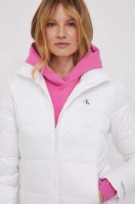 Zdjęcie produktu Calvin Klein Jeans kurtka damska kolor biały zimowa