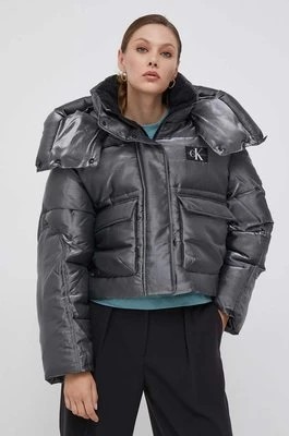 Zdjęcie produktu Calvin Klein Jeans kurtka damska kolor szary zimowa