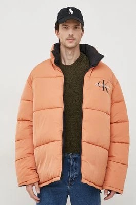 Zdjęcie produktu Calvin Klein Jeans kurtka dwustronna męska kolor czarny zimowa oversize
