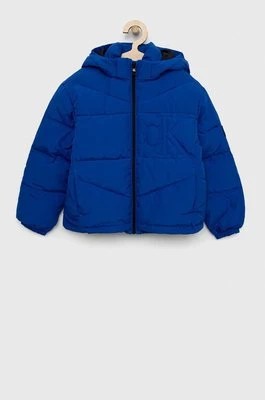 Zdjęcie produktu Calvin Klein Jeans kurtka dziecięca kolor niebieski