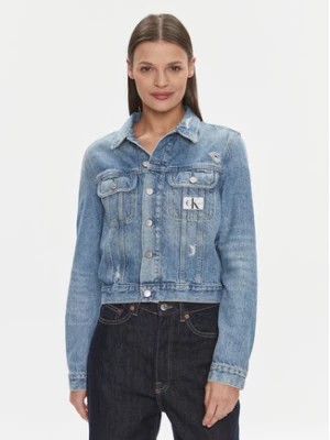 Zdjęcie produktu Calvin Klein Jeans Kurtka jeansowa 90's J20J222875 Niebieski Regular Fit