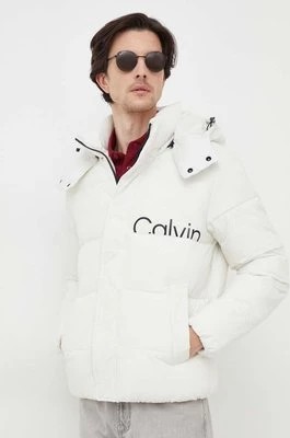 Zdjęcie produktu Calvin Klein Jeans kurtka męska kolor biały zimowa