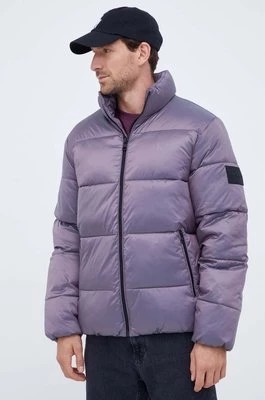 Zdjęcie produktu Calvin Klein Jeans kurtka męska kolor fioletowy zimowa oversize