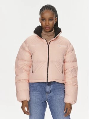 Zdjęcie produktu Calvin Klein Jeans Kurtka puchowa J20J221649 Różowy Cropped Fit