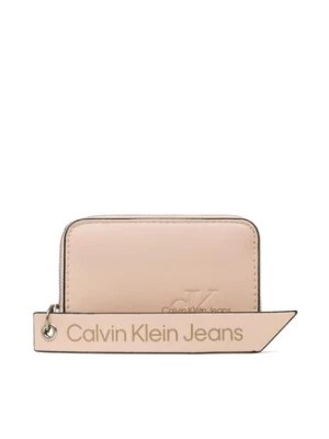 Zdjęcie produktu Calvin Klein Jeans Mały Portfel Damski Sculpted Med Zip Around Tag K60K610578 Różowy