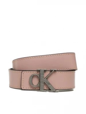 Zdjęcie produktu Calvin Klein Jeans Pasek Damski Mono Hardware Leather Belt 30mm K60K610364 Różowy