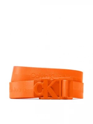 Zdjęcie produktu Calvin Klein Jeans Pasek Męski Monogram Logo Webbing Belt 35Mm K50K510475 Pomarańczowy