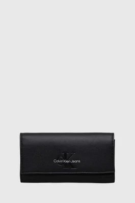 Zdjęcie produktu Calvin Klein Jeans portfel damski kolor czarny
