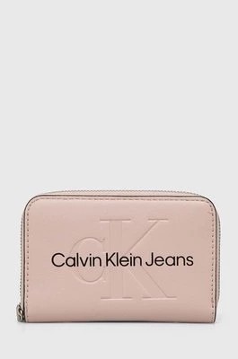 Zdjęcie produktu Calvin Klein Jeans portfel damski kolor różowy