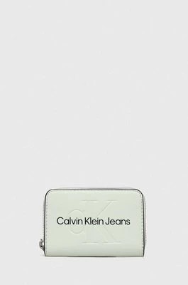 Zdjęcie produktu Calvin Klein Jeans portfel damski kolor zielony