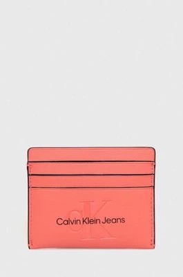 Zdjęcie produktu Calvin Klein Jeans portfel kolor różowy