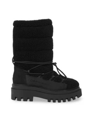 Zdjęcie produktu Calvin Klein Jeans Śniegowce Flatform Snow Boot Sherpa Wn YW0YW01195 Czarny
