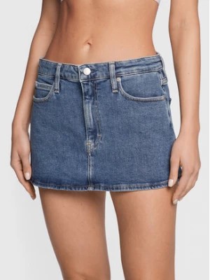 Zdjęcie produktu Calvin Klein Jeans Spódnica jeansowa J20J220946 Niebieski Regular Fit