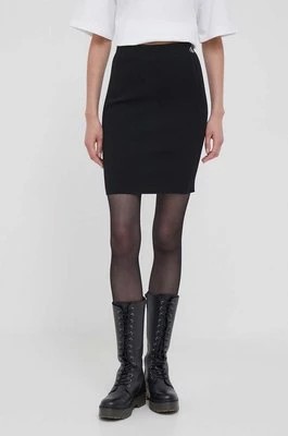 Zdjęcie produktu Calvin Klein Jeans spódnica kolor czarny mini ołówkowa