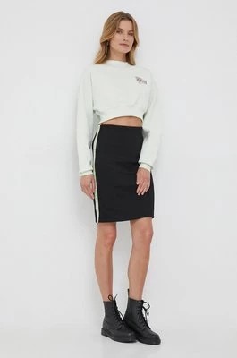Zdjęcie produktu Calvin Klein Jeans spódnica kolor czarny mini prosta
