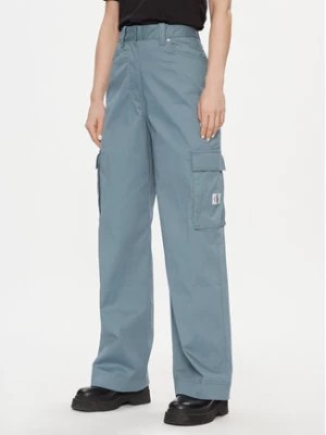 Zdjęcie produktu Calvin Klein Jeans Spodnie cargo Cargo Pant J20J222607 Niebieski Regular Fit