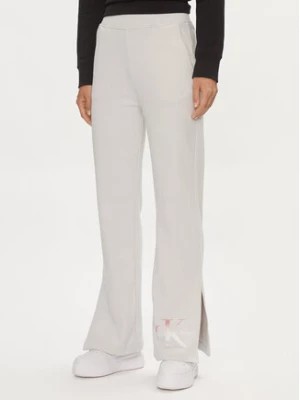 Zdjęcie produktu Calvin Klein Jeans Spodnie dresowe Diffused Monologo J20J223422 Szary Regular Fit