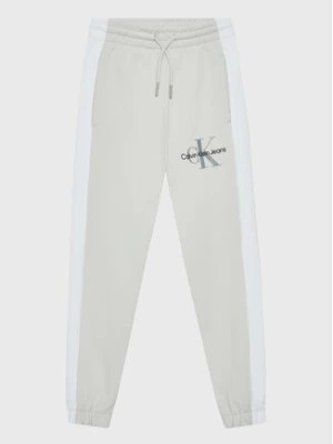 Zdjęcie produktu Calvin Klein Jeans Spodnie dresowe IB0IB01360 Szary Regular Fit