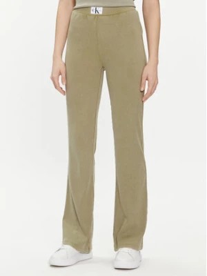Zdjęcie produktu Calvin Klein Jeans Spodnie dresowe J20J223126 Zielony Regular Fit