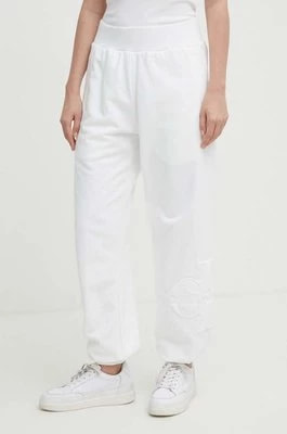 Zdjęcie produktu Calvin Klein Jeans spodnie dresowe kolor biały gładkie J20J223273