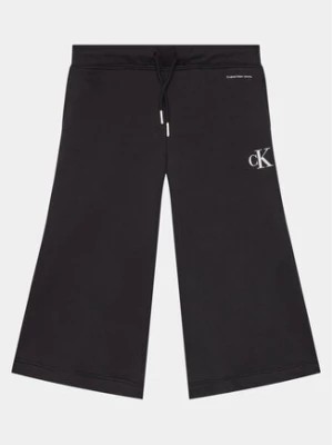 Zdjęcie produktu Calvin Klein Jeans Spodnie dresowe Logo IG0IG02449 Czarny Relaxed Fit