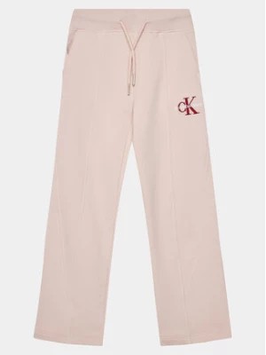 Zdjęcie produktu Calvin Klein Jeans Spodnie dresowe Monogram IG0IG02448 Różowy Relaxed Fit
