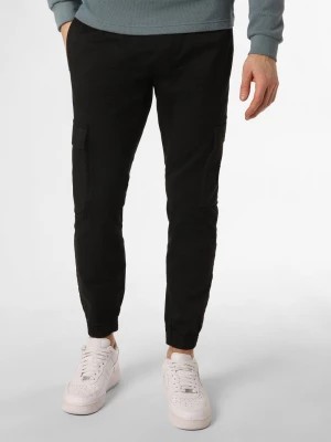 Zdjęcie produktu Calvin Klein Jeans Spodnie Mężczyźni Bawełna czarny jednolity,